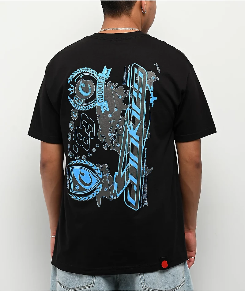Cookies Rapid Delivery Black T-Shirt