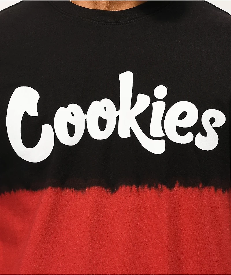Cookies Red Tide Black & Tie Dye T-Shirt