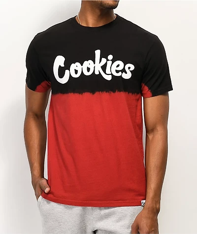 Cookies Red Tide Black & Tie Dye T-Shirt