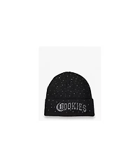 Cookies Rhinestone Black Beanie