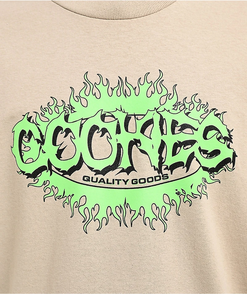 Cookies Scorcher Sand T-Shirt