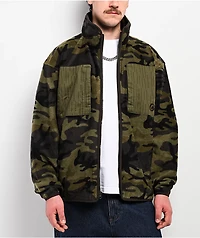Cookies Seed And Supply Camo Polar Fleece Jacket