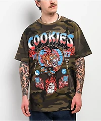 Cookies Seed And Supply Camo T-Shirt