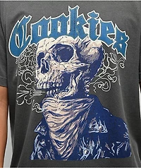 Cookies Skulled Black Wash T-Shirt