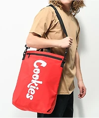 Cookies Slangin' Smell Proof Red Convertible Backpack