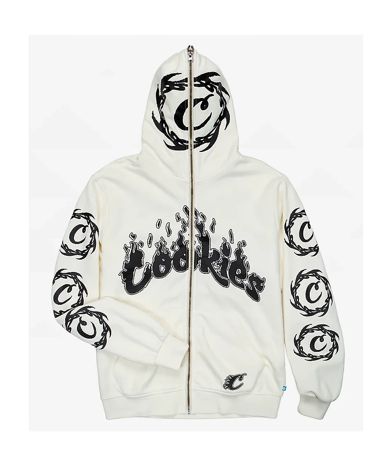 Cookies Slow Burn Pigment Full Zip Hoodie