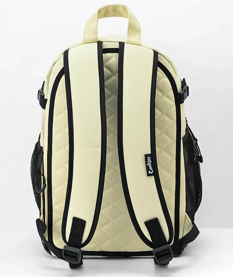 Cookies Smell Proof Bungee Cream Backpack