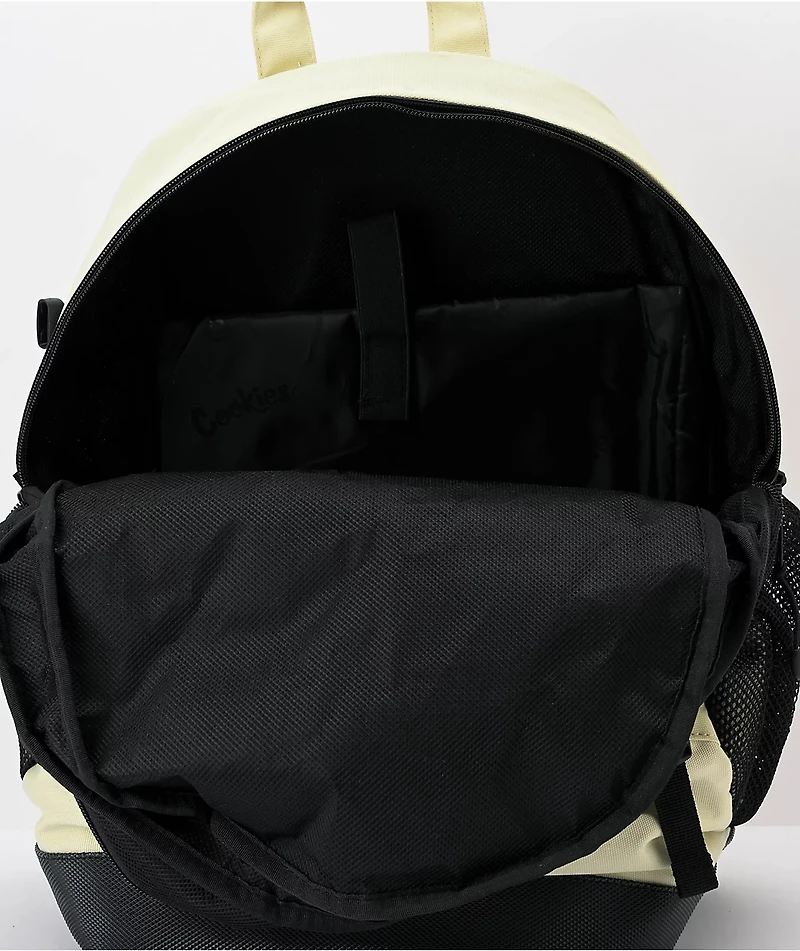Cookies Smell Proof Bungee Cream Backpack