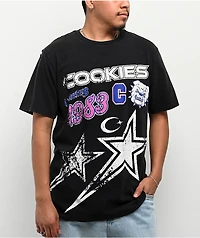 Cookies Star Power Black Knit T-Shirt