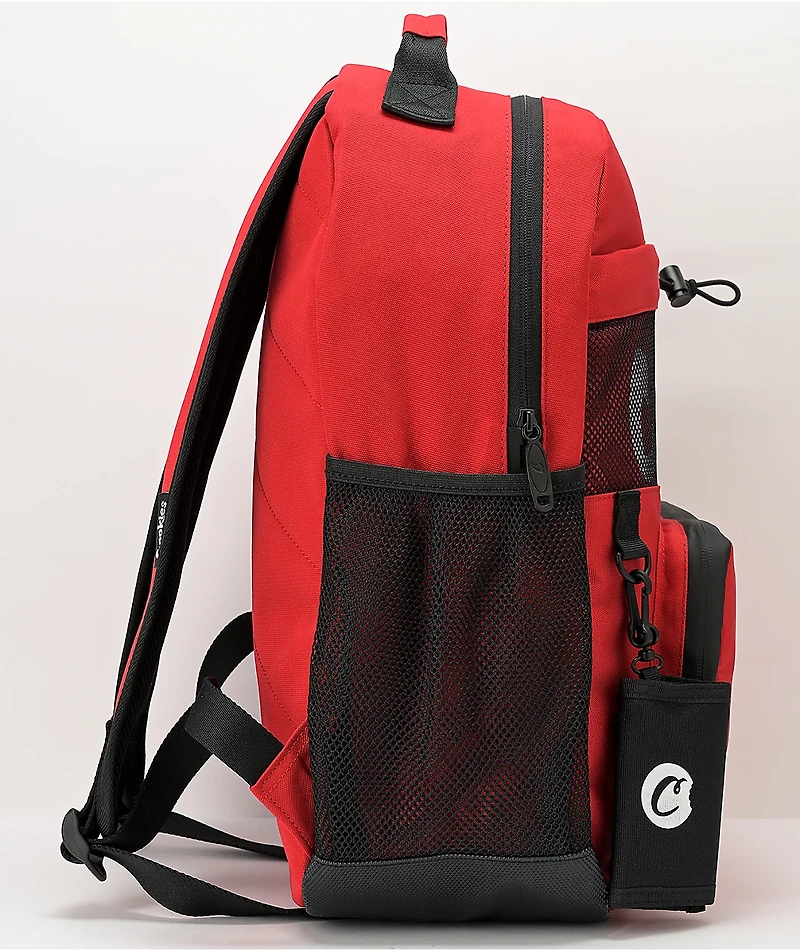 Cookies Stasher Smell Proof Red Backpack