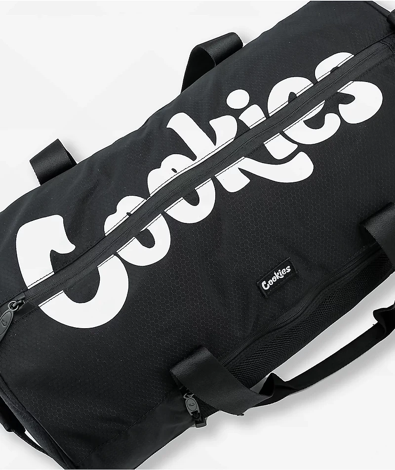 Cookies Summit Ripstop Smell Proof Black Duffel Bag