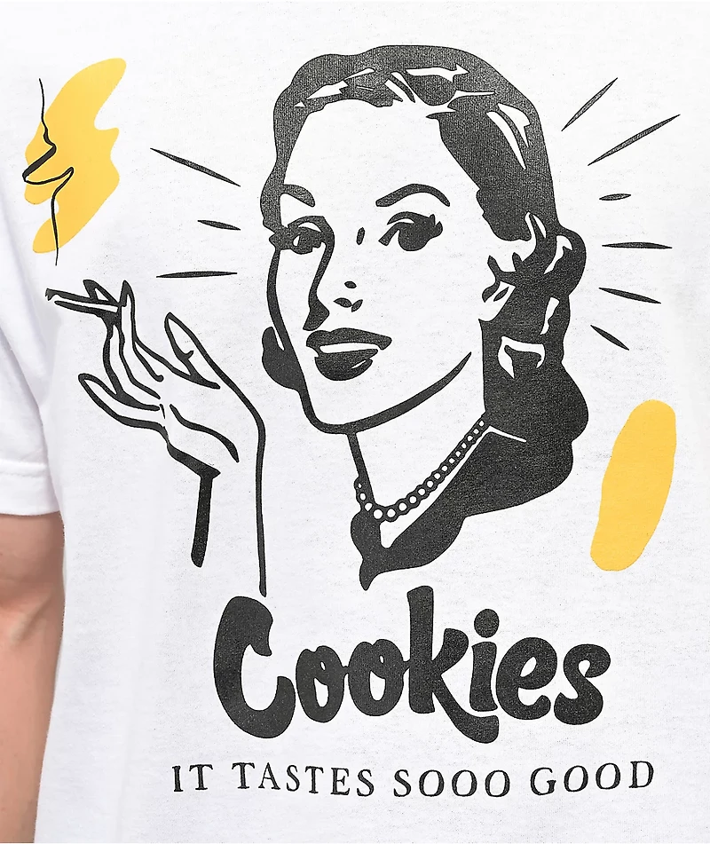 Cookies Taste So Good White T-Shirt