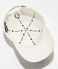 Cookies Thin Mint White & Black Canvas Strapback Hat