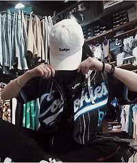 Cookies Thin Mint White & Black Canvas Strapback Hat