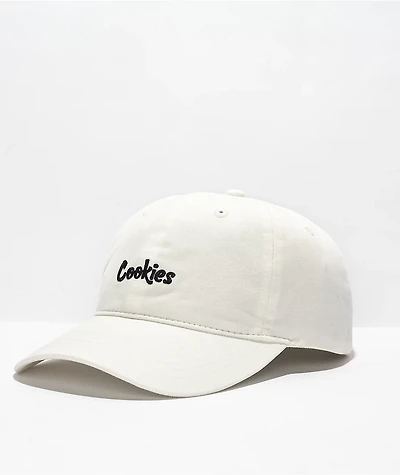 Cookies Thin Mint White & Black Canvas Strapback Hat