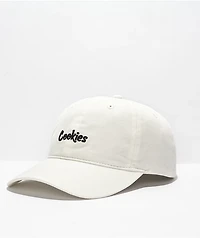 Cookies Thin Mint White & Black Canvas Strapback Hat