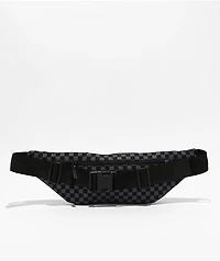 Cookies Throwin Bands Parker Black & Grey Checkerboard Fanny Pack