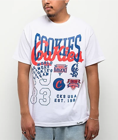 Cookies Title Fight White T-Shirt