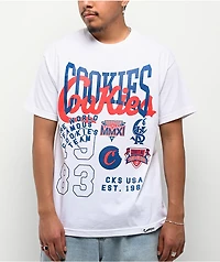 Cookies Title Fight White T-Shirt
