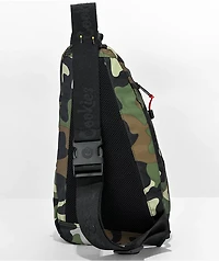 Cookies Traveler Sling Olive Camo Smell Proof Crossbody Bag