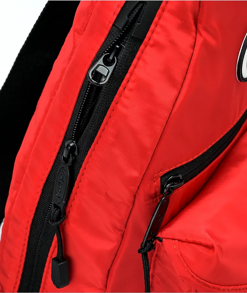 Cookies Traveler Smell Proof Red Shoulder Bag