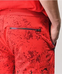 Cookies Trinidad Red Sweat Shorts