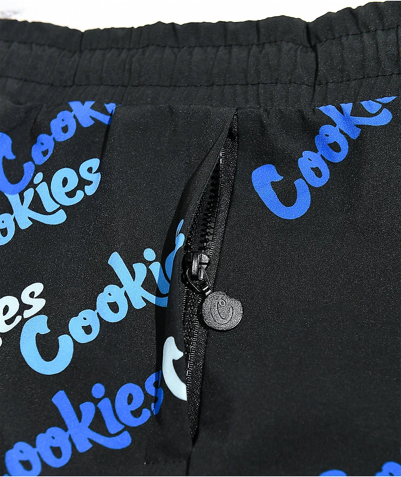 Cookies Triple Beam Black Board Shorts