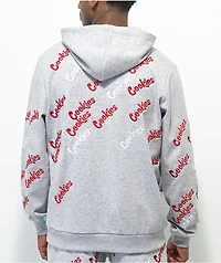 Cookies Triple Beam Grey Hoodie