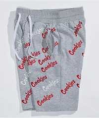 Cookies Triple Beam Grey Sweat Shorts