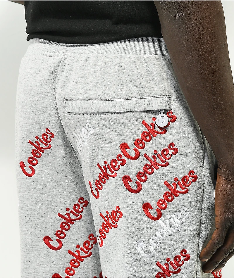 Cookies Triple Beam Grey Sweatpants