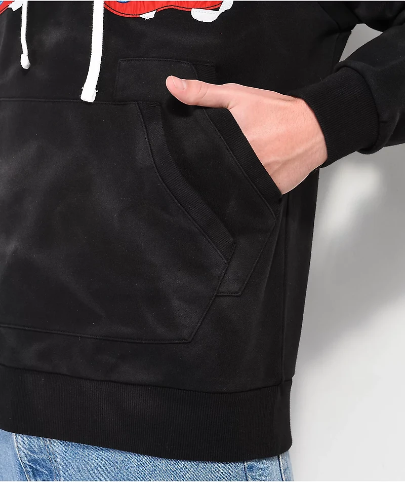 Cookies Upper Echelon Black Wash Hoodie
