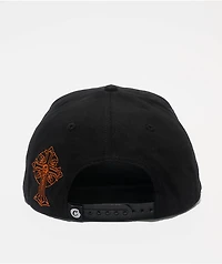 Cookies World On Fire Black Snapback Hat