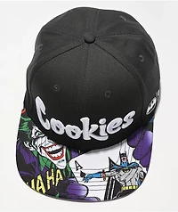 Cookies x Batman Collage Black Snapback Hat