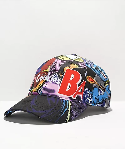 Cookies x Batman Collage Strapback Hat