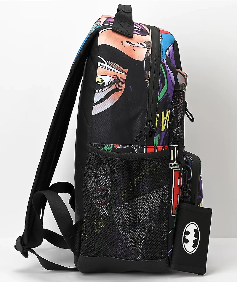 Cookies x Batman Smell Proof Black Backpack