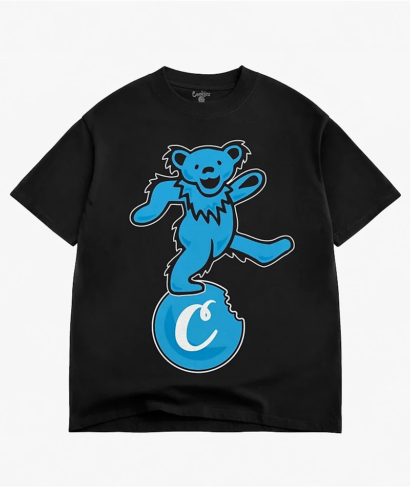 Cookies x Grateful Dead Balancing Bear Black T-Shirt
