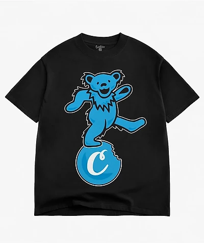 Cookies x Grateful Dead Balancing Bear Black T-Shirt