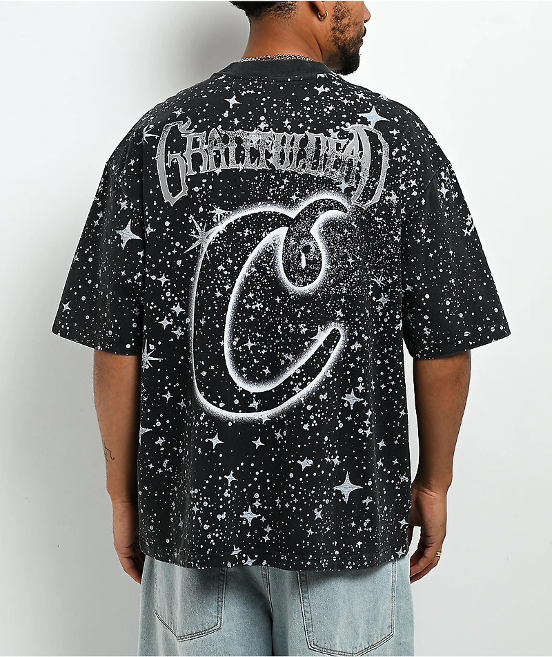 Cookies x Grateful Dead Galaxy Vintage Black T-Shirt