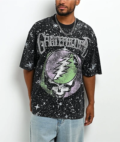 Cookies x Grateful Dead Galaxy Vintage Black T-Shirt