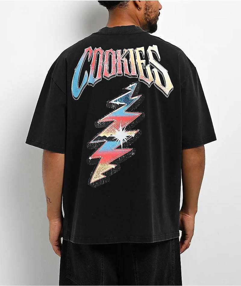 Cookies x Grateful Dead Outer Space Vintage Black T-Shirt