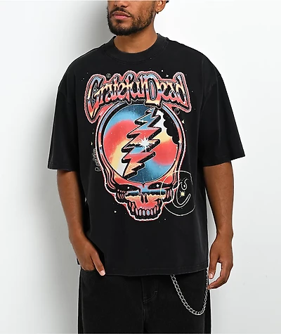 Cookies x Grateful Dead Outer Space Vintage Black T-Shirt