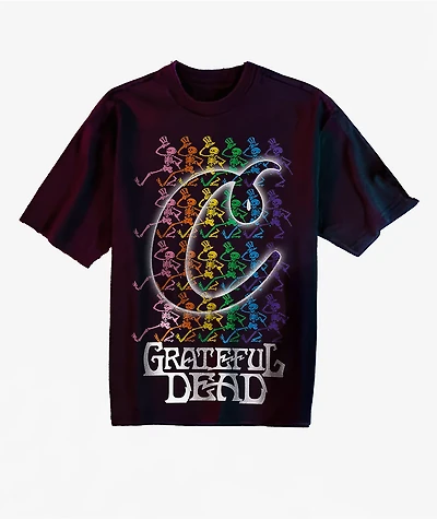 Cookies x Grateful Dead Skeleton Dance Black T-Shirt