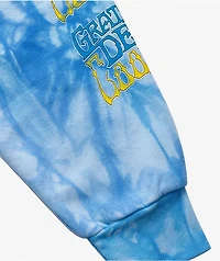 Cookies x Grateful Dead Spiral Bears Blue Tie Dye Hoodie