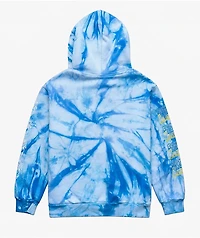 Cookies x Grateful Dead Spiral Bears Blue Tie Dye Hoodie