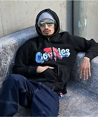 Cookies x OTX BOYZ Wave Runner Black Zip Hoodie