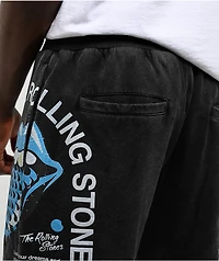Cookies x The Rolling Stones Arch Black Sweat Shorts