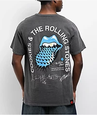 Cookies x The Rolling Stones Arch Black Wash T-Shirt