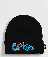 Cookies x The Rolling Stones OG Mint Tongue Black Beanie