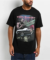 Cookies x Too Short Rap Collage Black T-Shirt