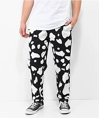 Cookman Cow Print Black & White Chef Pants
